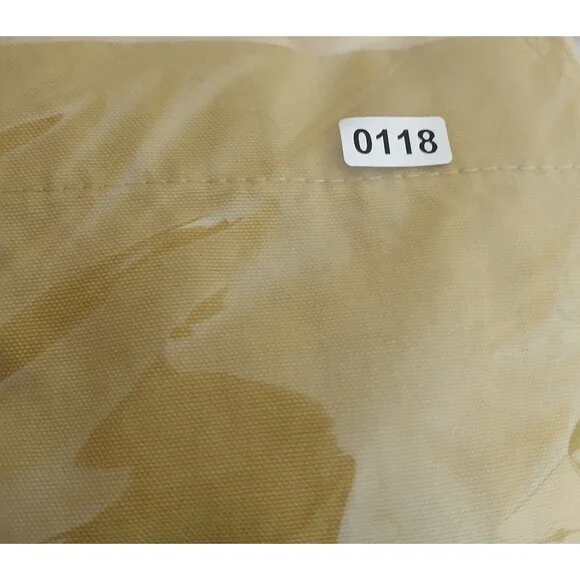 Zara Two Tone Wide Leg Pants Womens Size Medium 30 X 30 Cargo 100% Cotton Spring - Picture 11 of 11